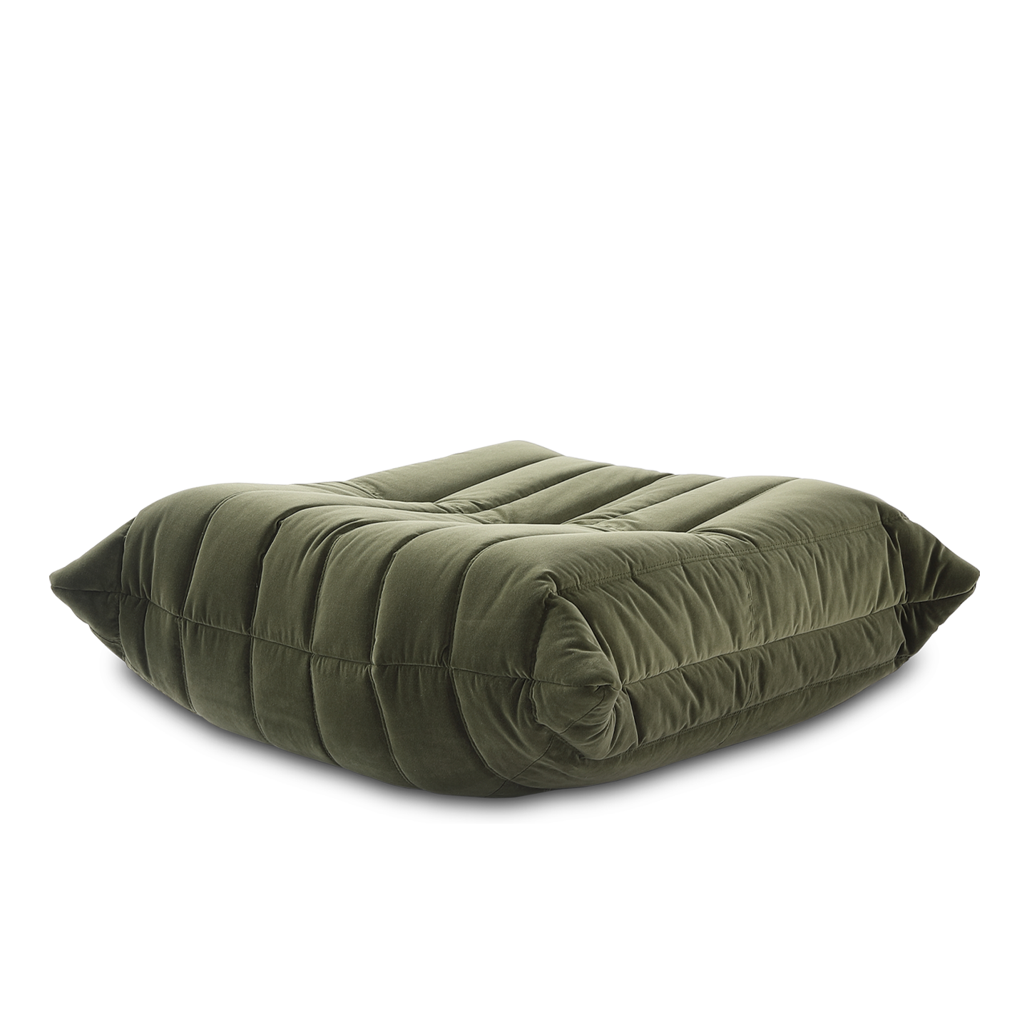 Soffa Olive Sammet Footstool