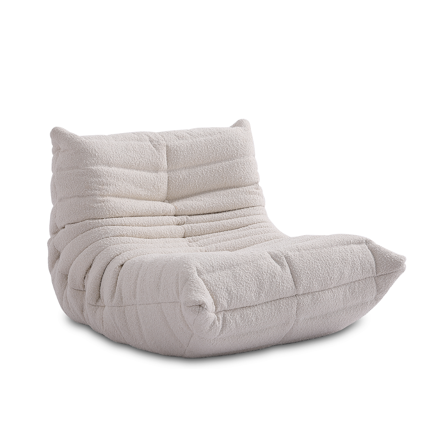 Soffa Cream Teddy 1-sits