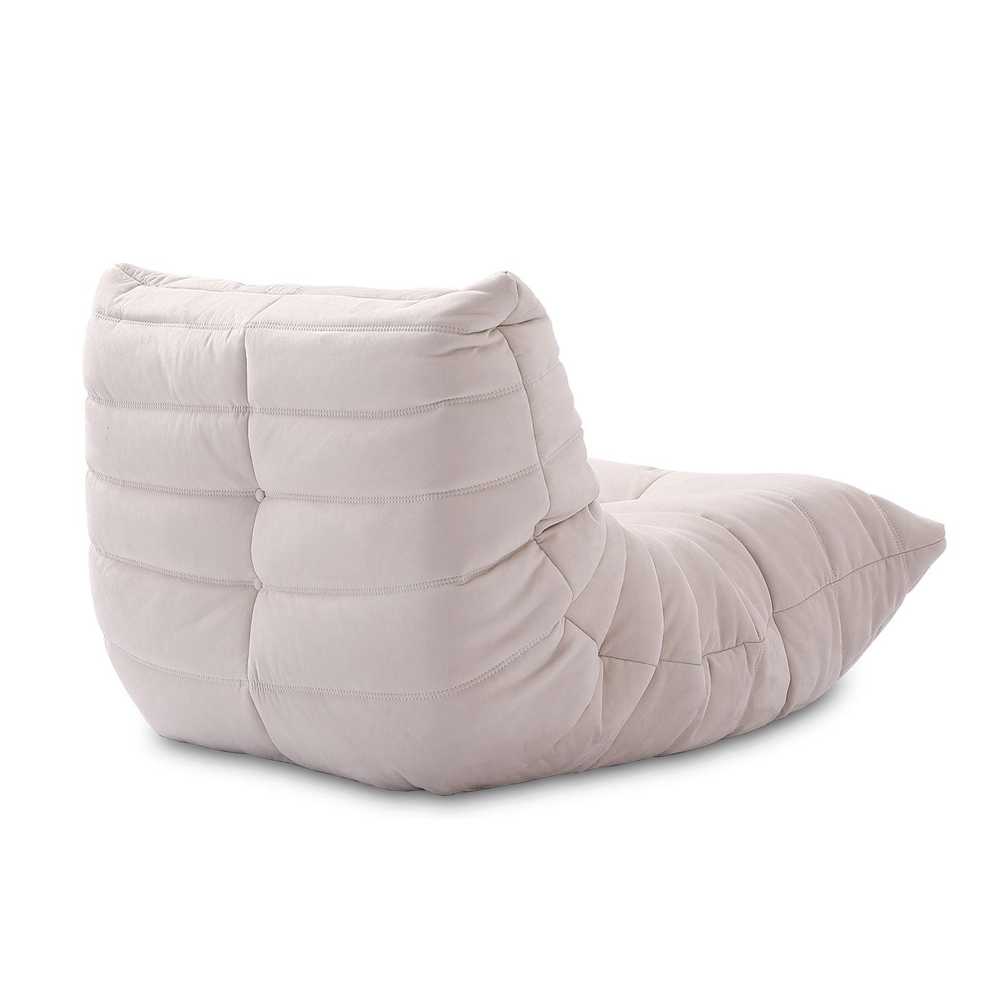 Soffa Cream Alcantara 1-sits