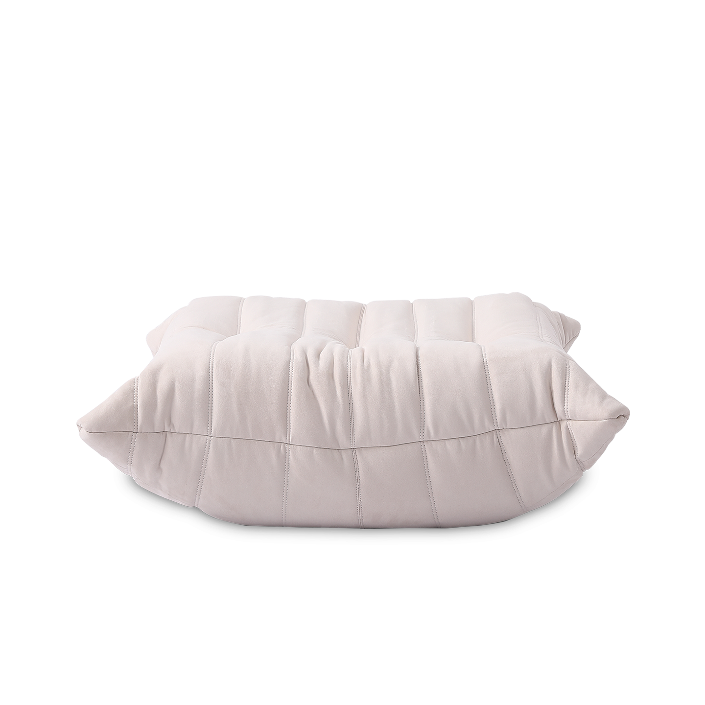 Soffa Cream Sammet Footstool