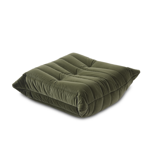 Soffa Olive Sammet Footstool