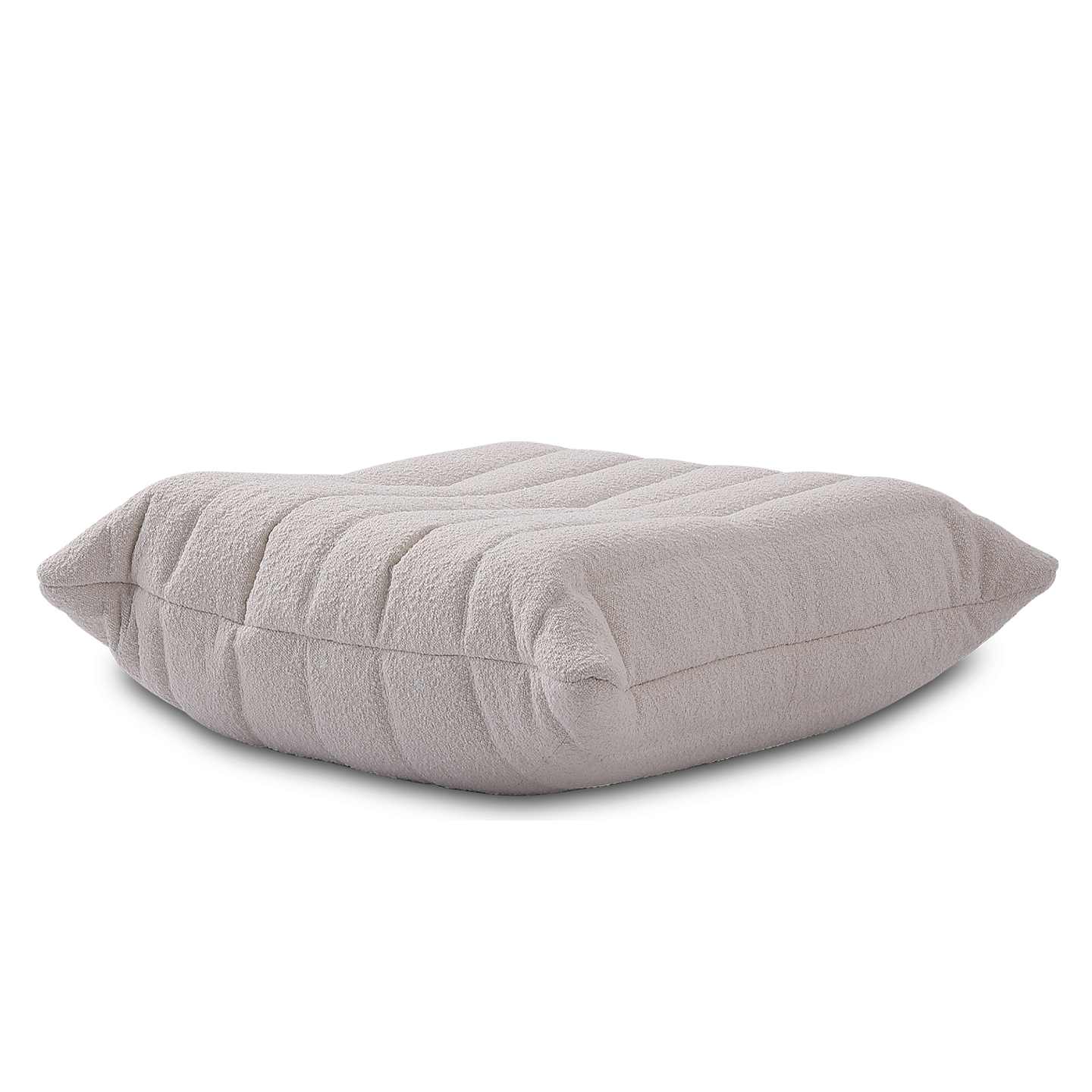 Soffa Cream Teddy Footstool