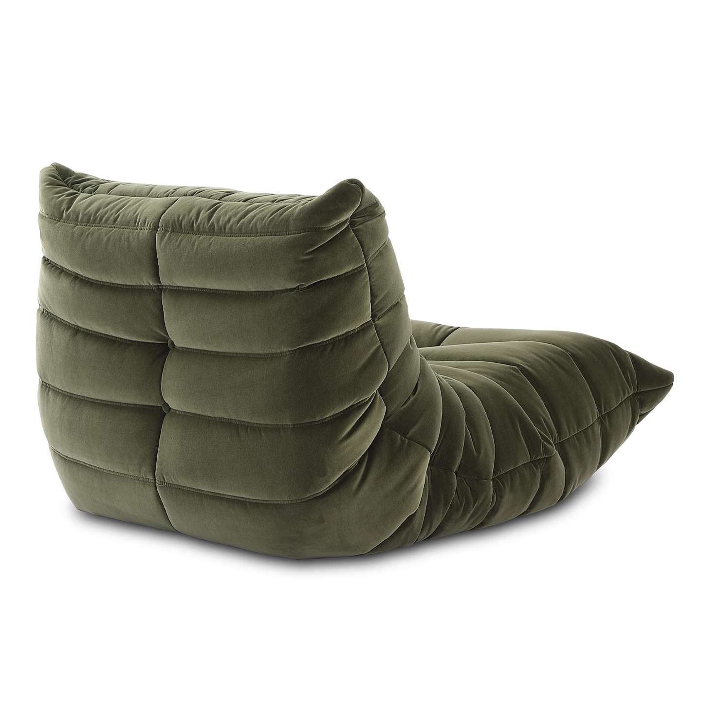 Soffa Olive Sammet 1-sits