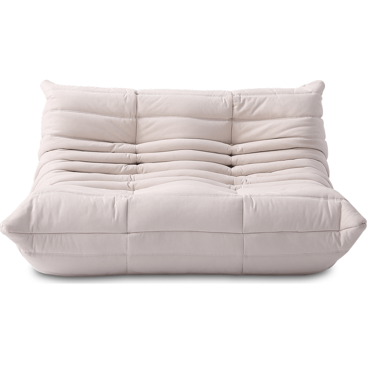 Soffa Cream Alcantara 2-sits