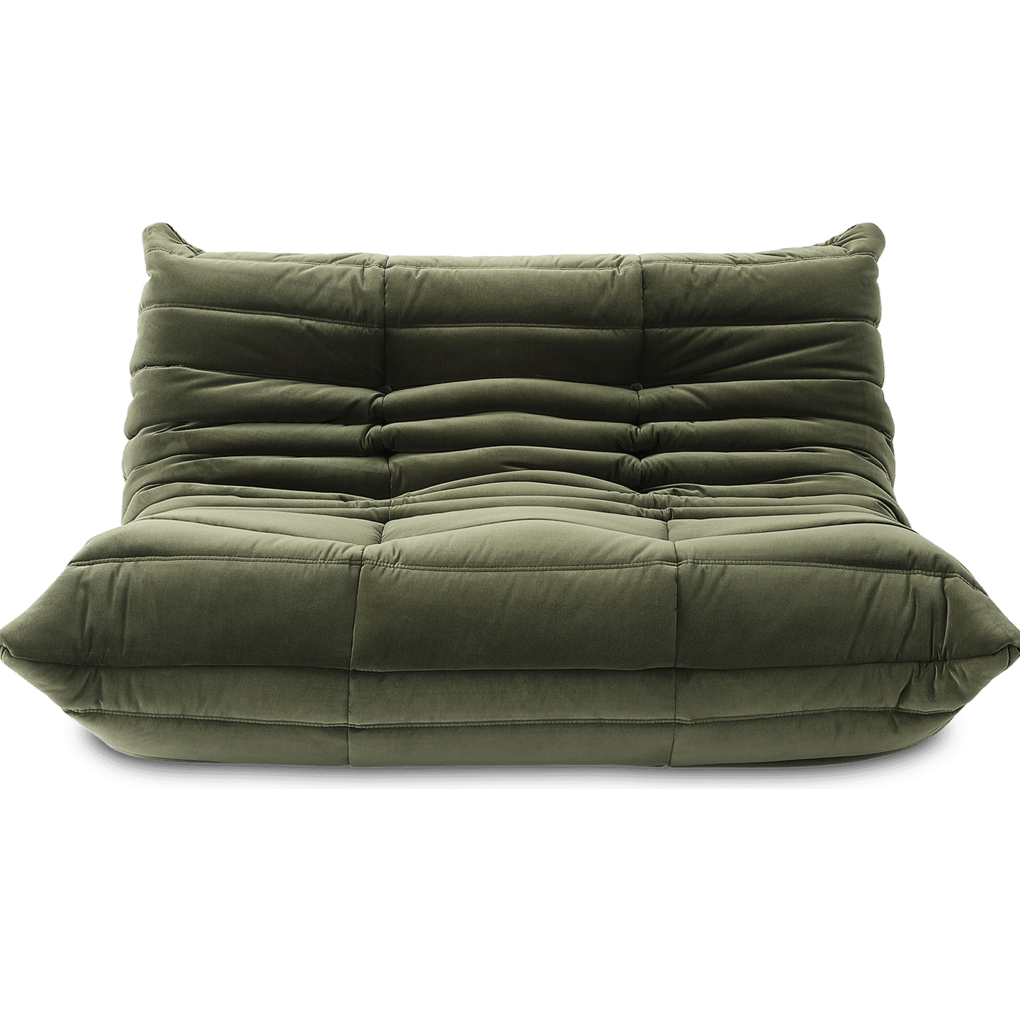 Soffa Olive Sammet 2-sits