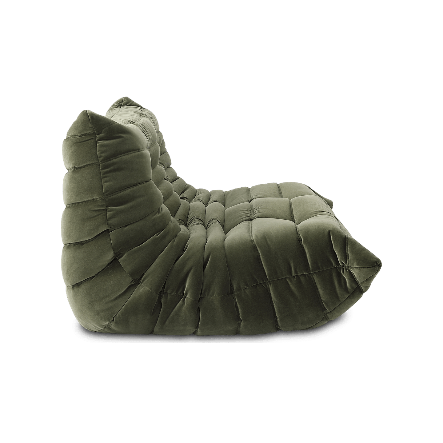 Soffa Olive Sammet 2-sits