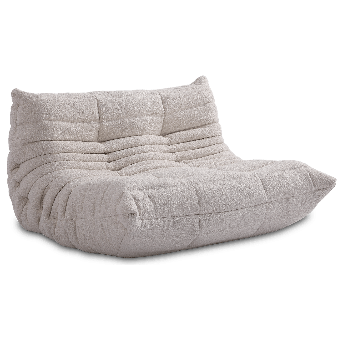 Soffa Cream Teddy 2-sits