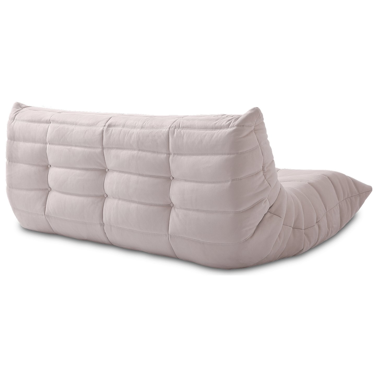 Soffa Cream Alcantara 3-sits