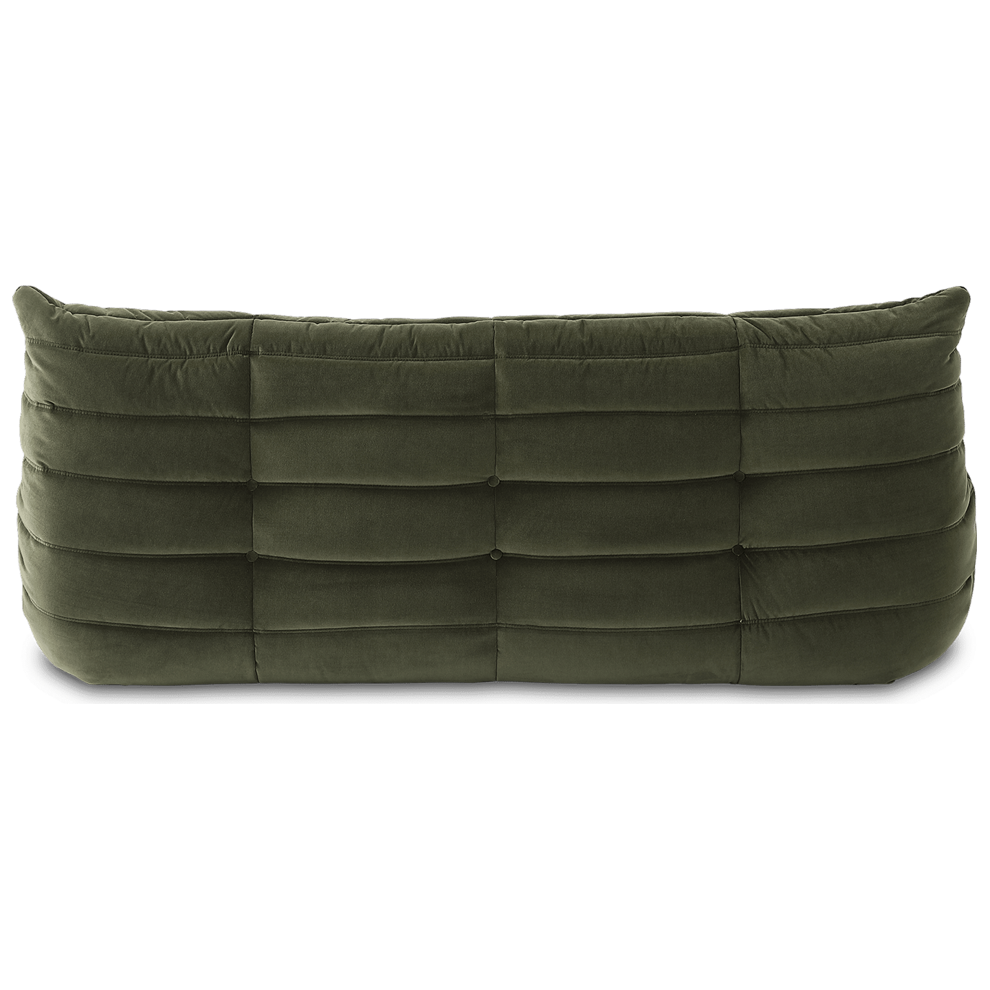 Soffa Olive Sammet 3-sits