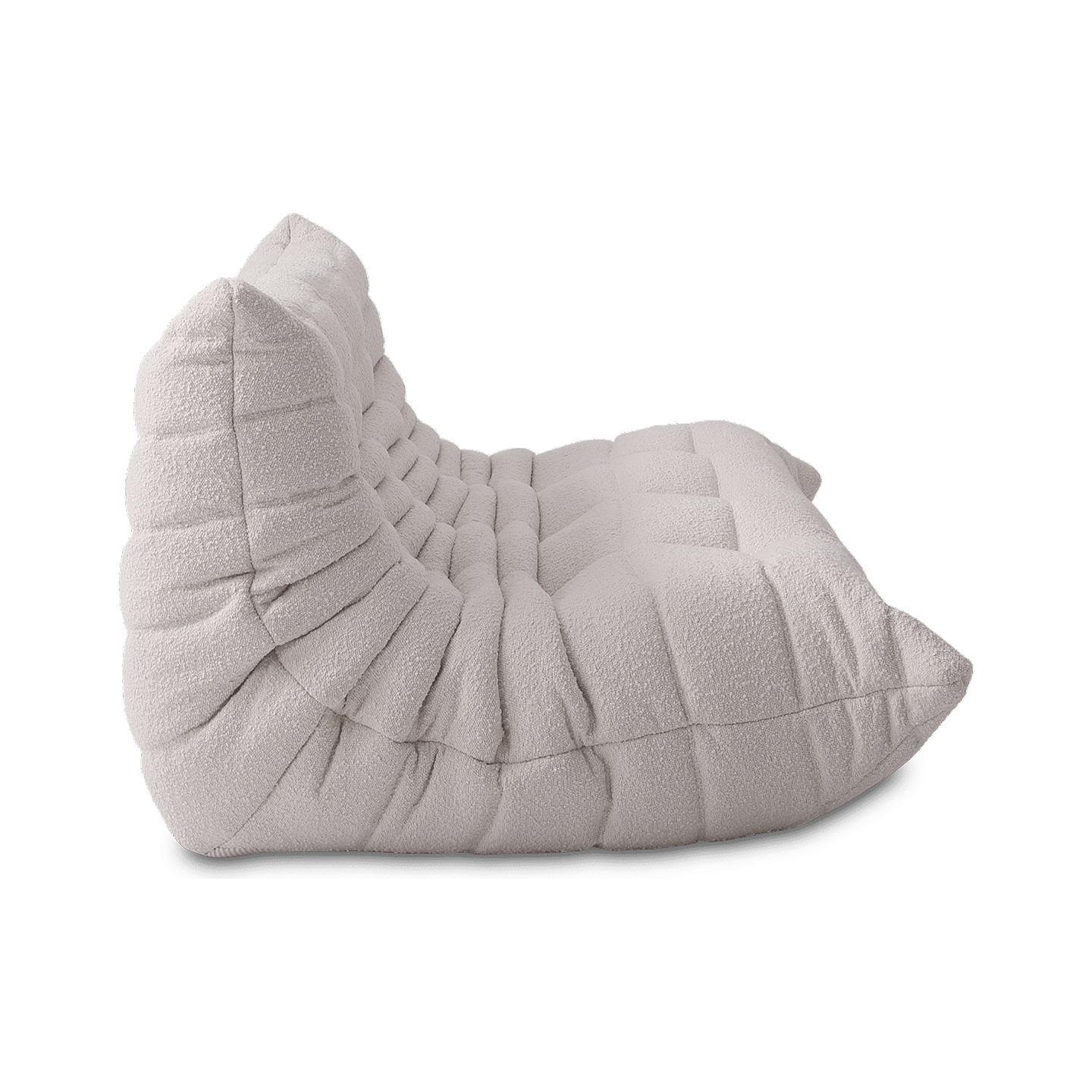 Soffa Cream Teddy 3-sits
