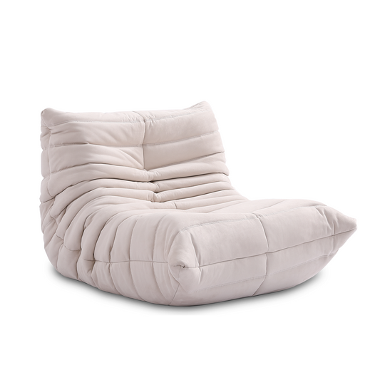 Soffa Cream Alcantara 1-sits