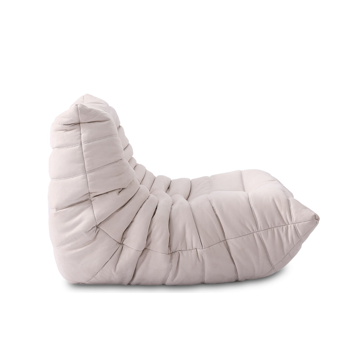 Soffa Cream Alcantara 1-sits